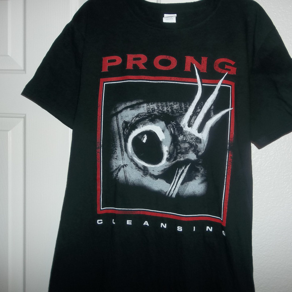 Ultra Rare PRONG CLEANSING Concert/Album tshirt - Picture 2 of 4